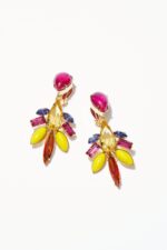 BO CLIP LONGUE COLIBRI ROSE