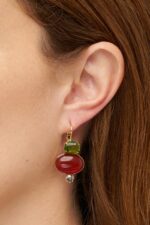 BOUCLE DORMEUSE SAN MARCO ROUGE