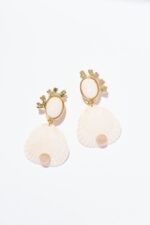 BOUCLES D'OREILLES CLIPS BLANC