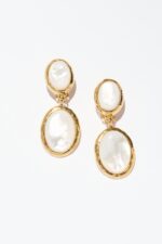 BOUCLES D'OREILLES CLIPS BLANC