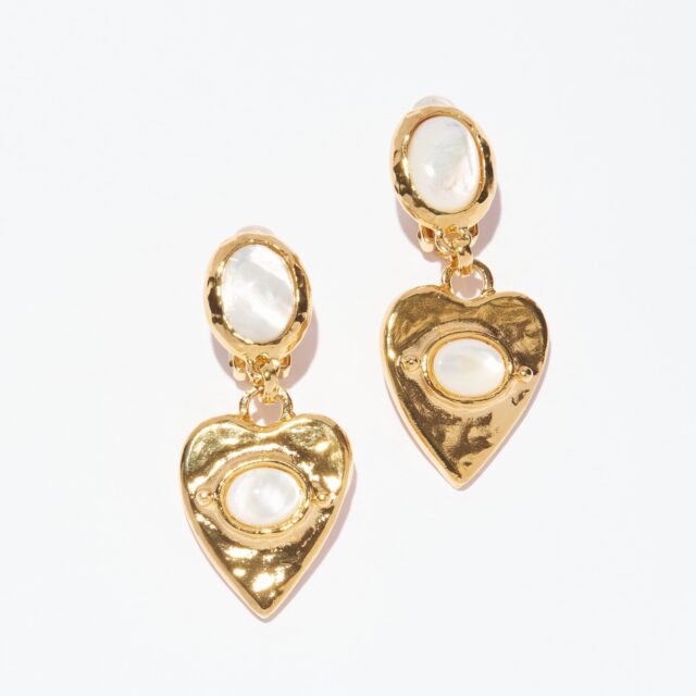 BOUCLES D'OREILLES CLIPS BLANC