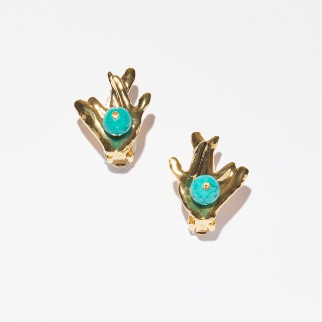 BOUCLES D'OREILLES CLIPS BLANC