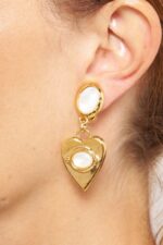 BOUCLES D'OREILLES CLIPS BLANC