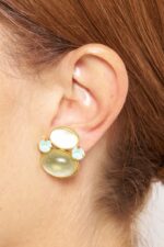 BOUCLES D'OREILLES CLIPS JONQUILLE