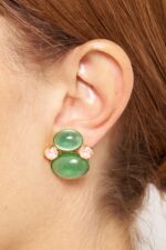 BOUCLES D'OREILLES CLIPS MENTHE