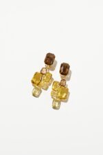 BOUCLES D OREILLES CLIPS MIEL