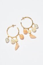 BOUCLES D'OREILLES CLOUS BLANC