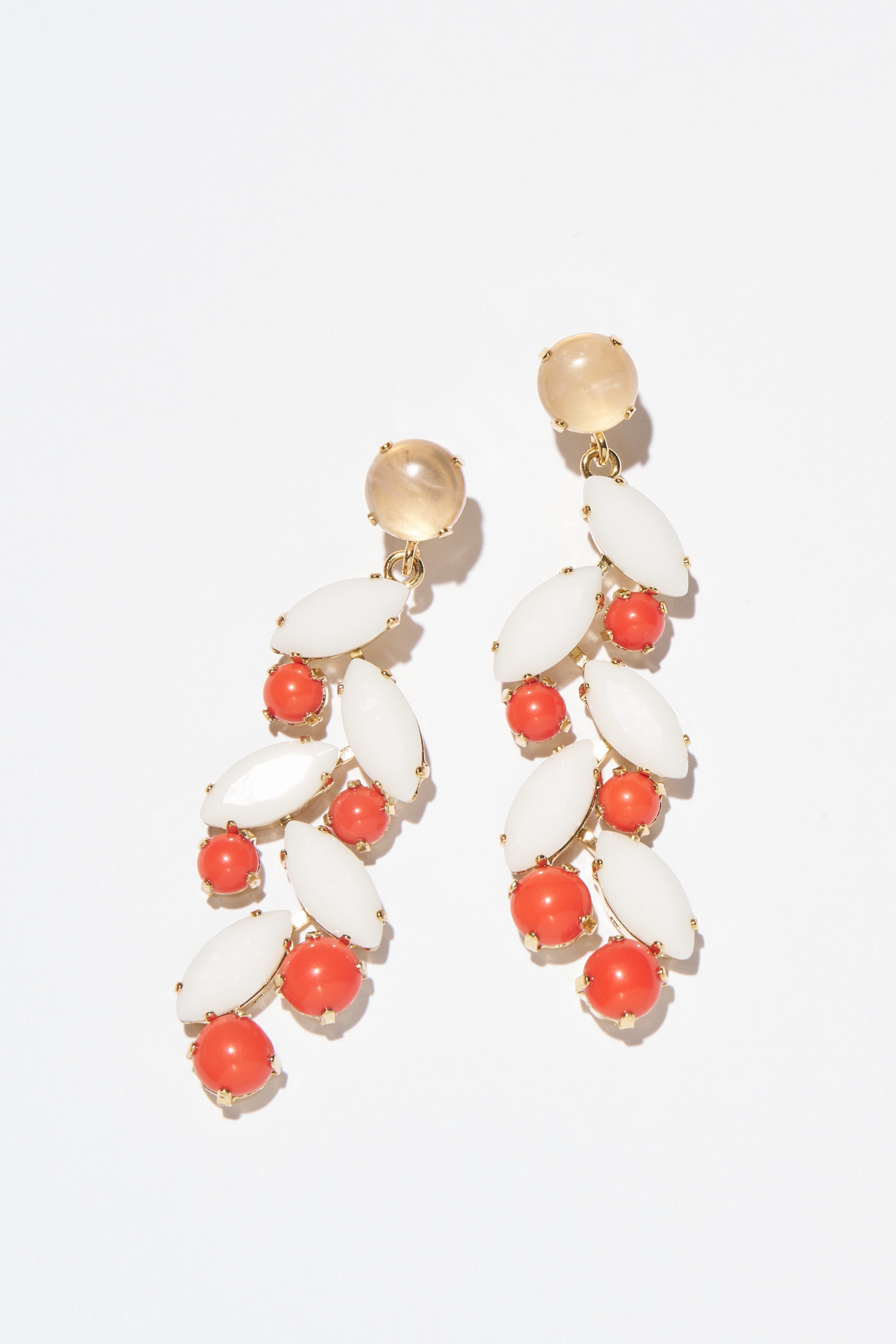 CRT12-COR-1 BOUCLES D'OREILLES CLOUS COR