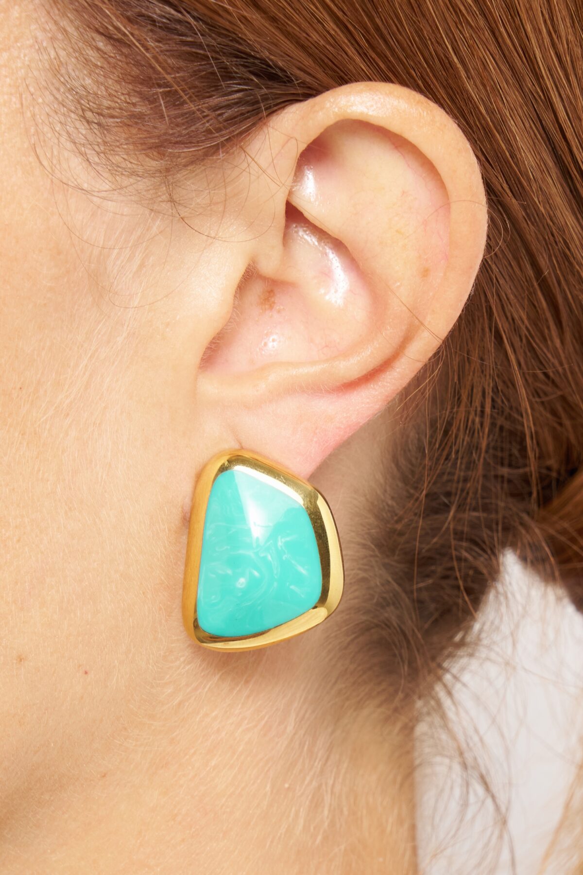BOUCLES D'OREILLES CLOUS MINT