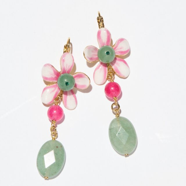 BOUCLES D'OREILLES DORMEUSES .