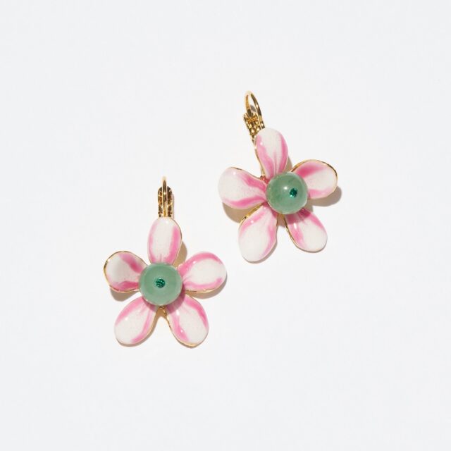 BOUCLES D'OREILLES DORMEUSES .