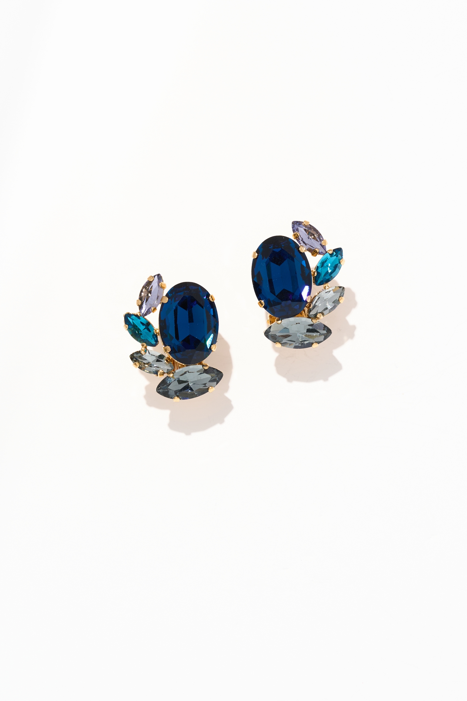 BOUCLES D’OREILLES CLIPS BLEU
