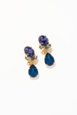 BOUCLES D’OREILLES CLIPS BLEU