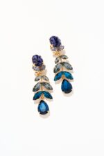 BOUCLES D’OREILLES CLIPS BLEU