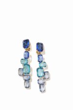 BOUCLES D’OREILLES CLIPS BLEU