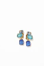 BOUCLES D’OREILLES CLIPS BLEU