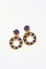 BOUCLES D’OREILLES CLIPS BLEU