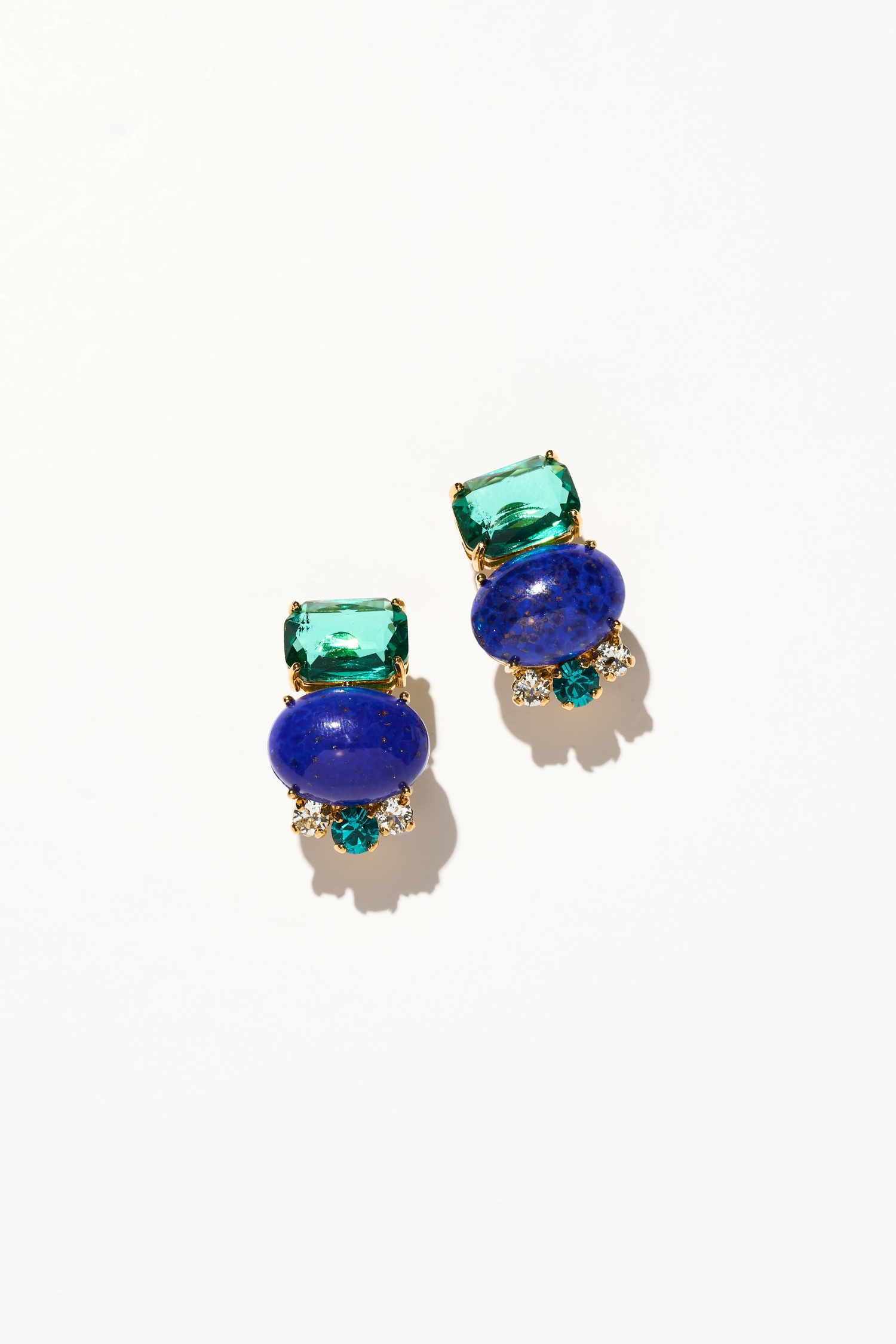 BOUCLES D’OREILLES CLIPS BLEU
