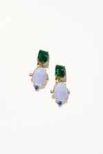 BOUCLES D’OREILLES CLIPS BLEU