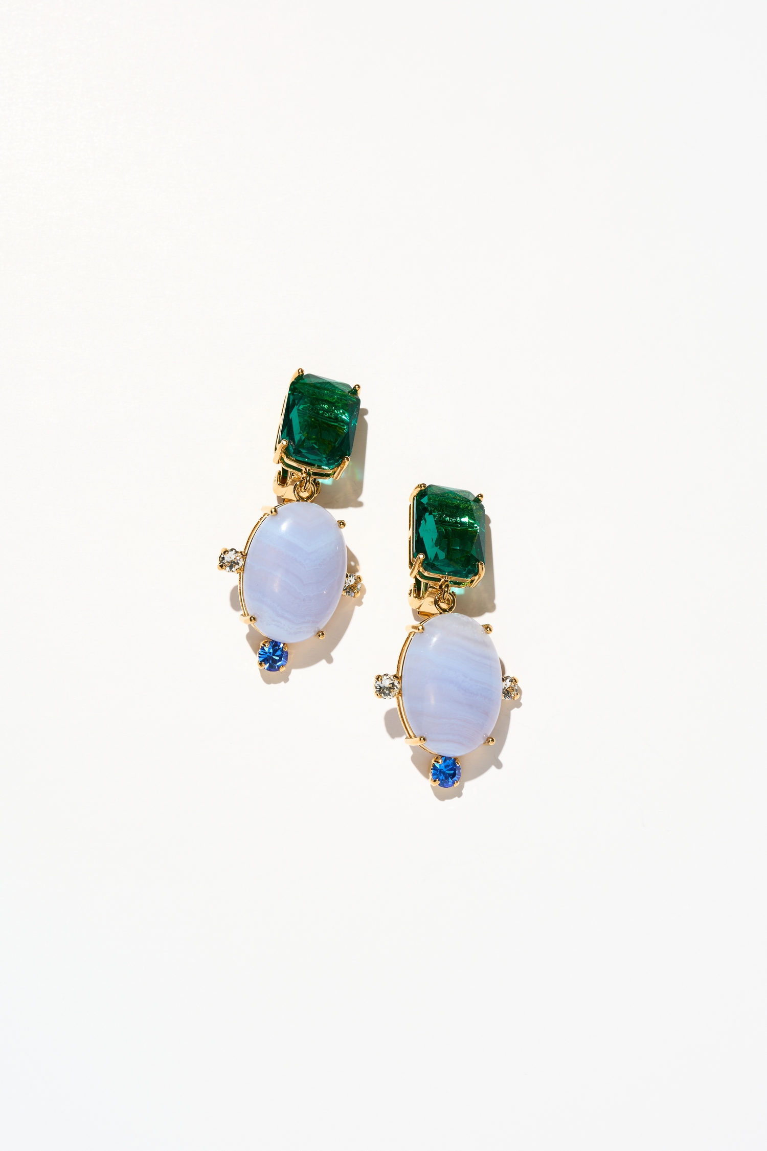 BOUCLES D’OREILLES CLIPS BLEU