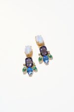 BOUCLES D’OREILLES CLIPS BLEU