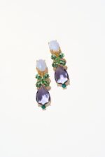 BOUCLES D’OREILLES CLIPS BLEU