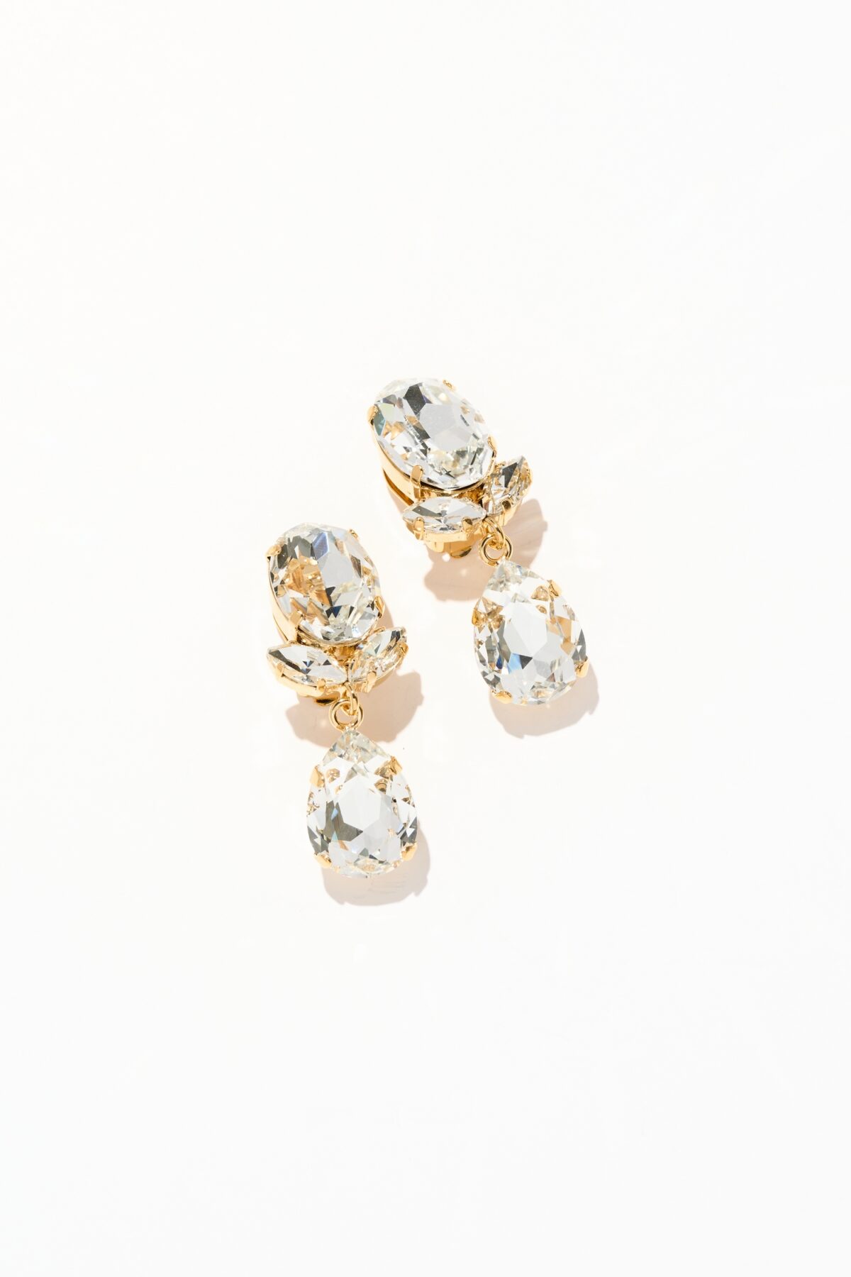 BOUCLES D’OREILLES CLIPS CRISTAL