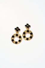 BOUCLES D’OREILLES CLIPS NOIR