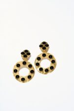 BOUCLES D’OREILLES CLIPS NOIR