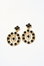 BOUCLES D’OREILLES CLIPS NOIR