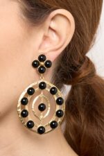 BOUCLES D’OREILLES CLIPS NOIR