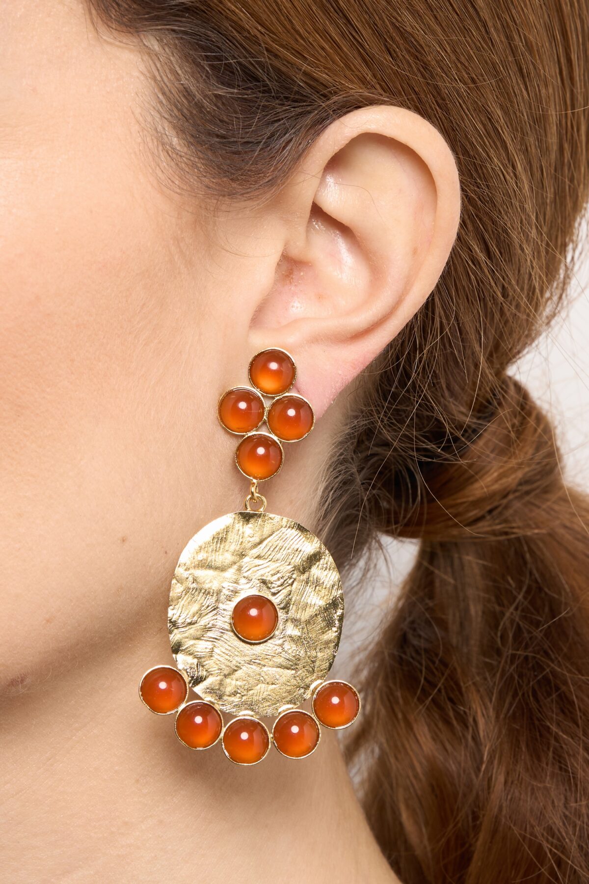 BOUCLES D’OREILLES CLIPS ROUGE