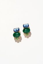 BOUCLES D’OREILLES CLIPS VERT