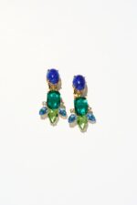 BOUCLES D’OREILLES CLIPS VERT
