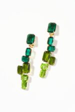 BOUCLES D’OREILLES CLIPS VERT