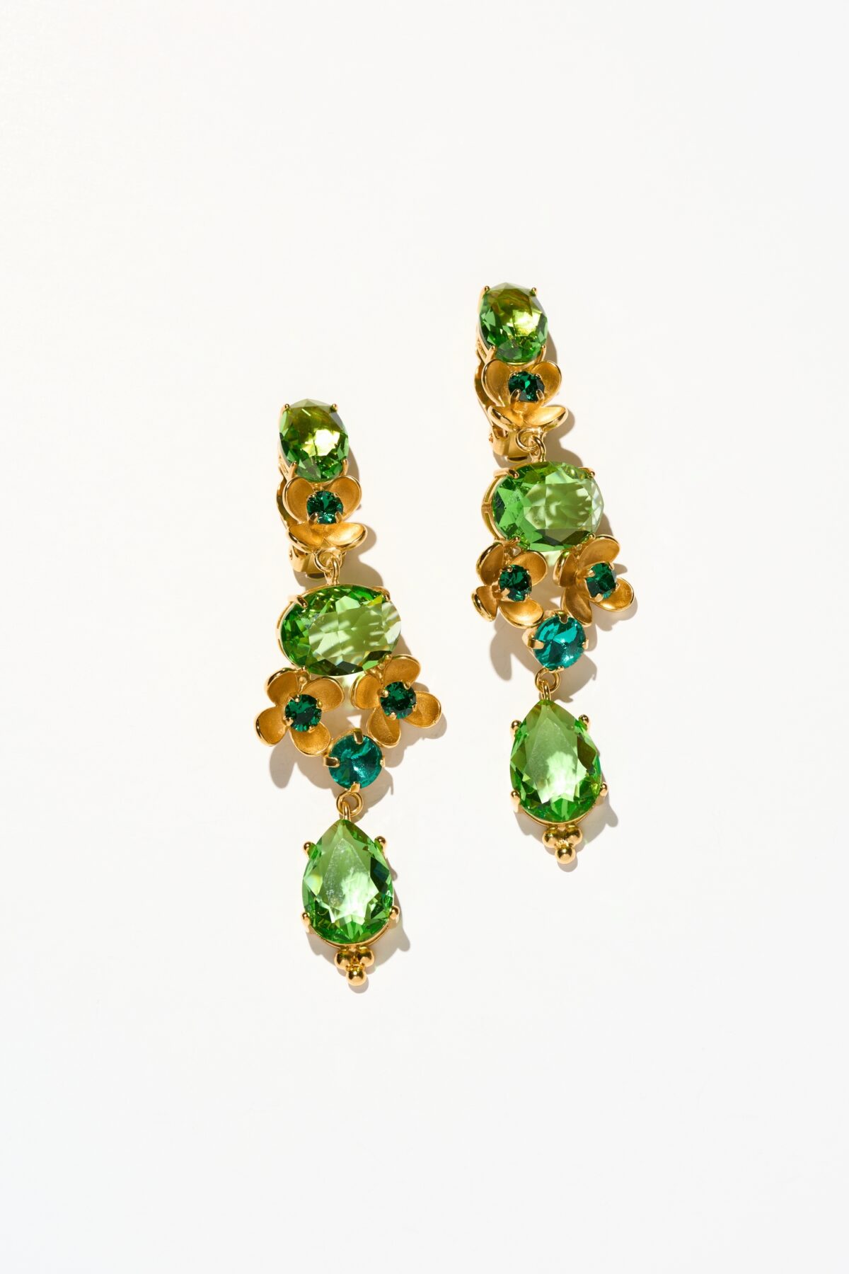 BOUCLES D’OREILLES CLIPS VERT