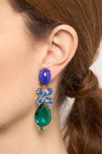 BOUCLES D’OREILLES CLIPS VERT
