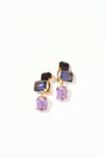 BOUCLES D’OREILLES CLIPS VIOLET
