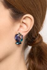 BOUCLES D’OREILLES CLIPS VIOLET
