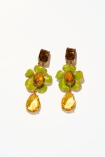 BOUCLES D’OREILLES CLOUS VERT