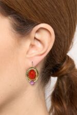 BOUCLES D’OREILLES DORMEUSES CORN