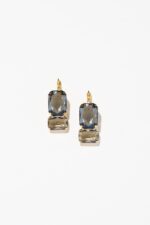 BOUCLES D’OREILLES DORMEUSES GRAPHITE