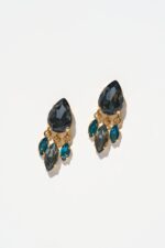 BOUCLES D’OREILLES PERCÉES GRIS