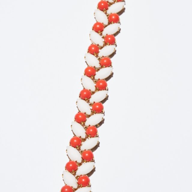 BRACELET SOUPLE CROISETTE COR