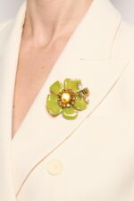 BROCHE BAGATELLE VERT