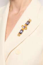 BROCHE EUGENIE VIOLET