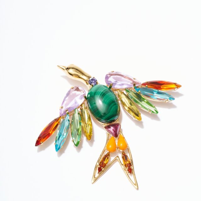 BROCHE GM COLIBRI .