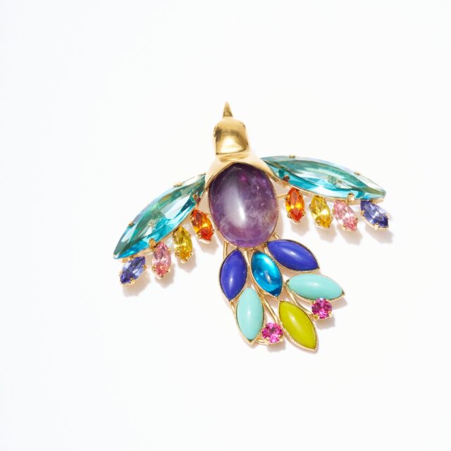 BROCHE GM COLIBRI .
