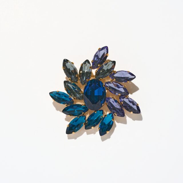 BROCHE PARIS BLEU