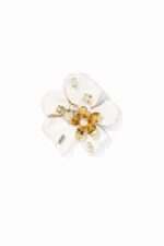 BROCHE PM FLEUR ISCHIA VERT